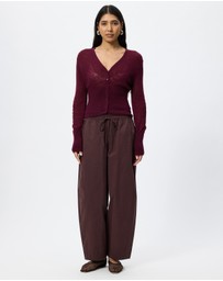 Cotton On - Feather Button Cardigan