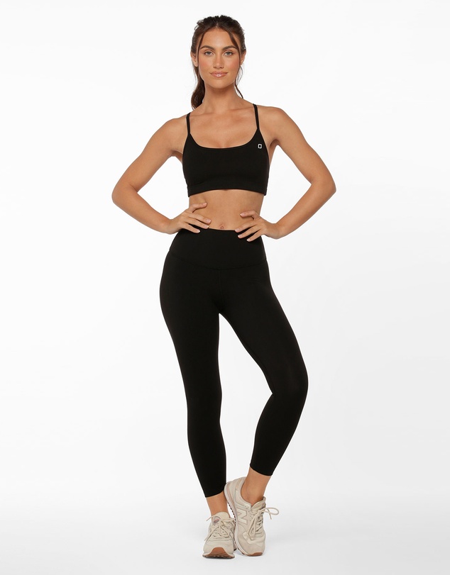 Lorna Jane - Lotus No Chafe Phone Pocket Ankle Biter Leggings