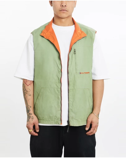 Vintage by The Real Deal - Pre Loved - Vintage Tommy Hilfiger Reversible Vest