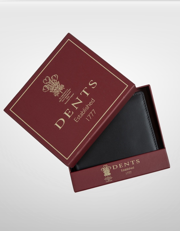 DENTS - Smooth Nappa Leather Bifold Wallet with RFID Blocking
