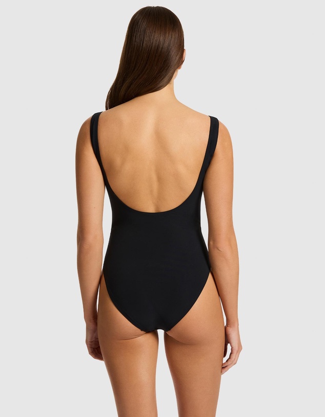 JETS - Scoop Neck High Leg One-Piece