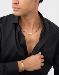 Philipp Plein - Plein Icon Chain Gold-Tone Bracelet