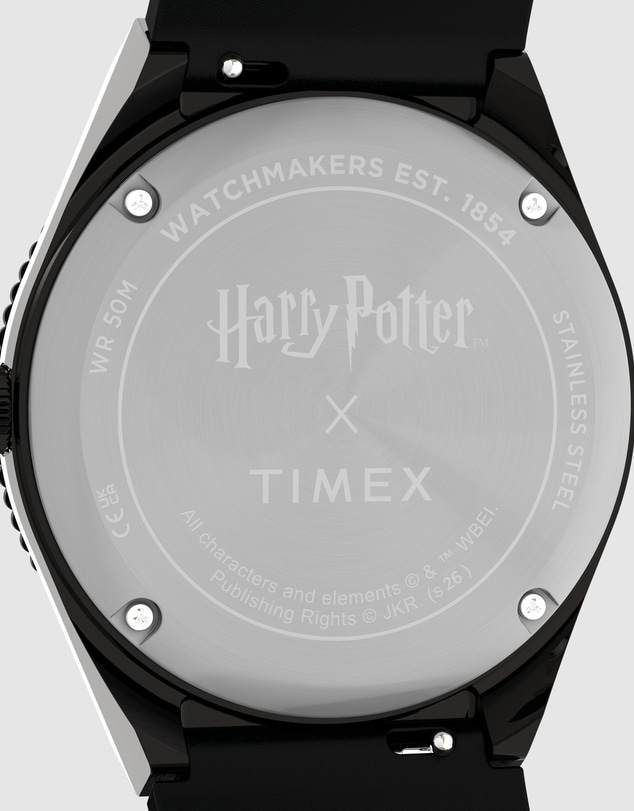 TIMEX - Harry Potter x Q Timex Time Turner Chronograph 36mm Leather Strap Watch