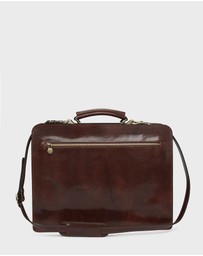 Republic of Florence - Munich Brown Briefcase
