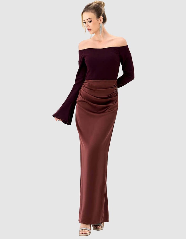 Bariano - Cariel Off Shoulder Maxi