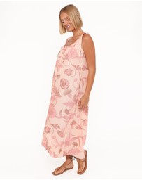 Petal & Pup - Bowman Maxi Dress - Pink Floral