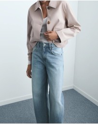 M.N.G - High-Rise Balloon Jeans
