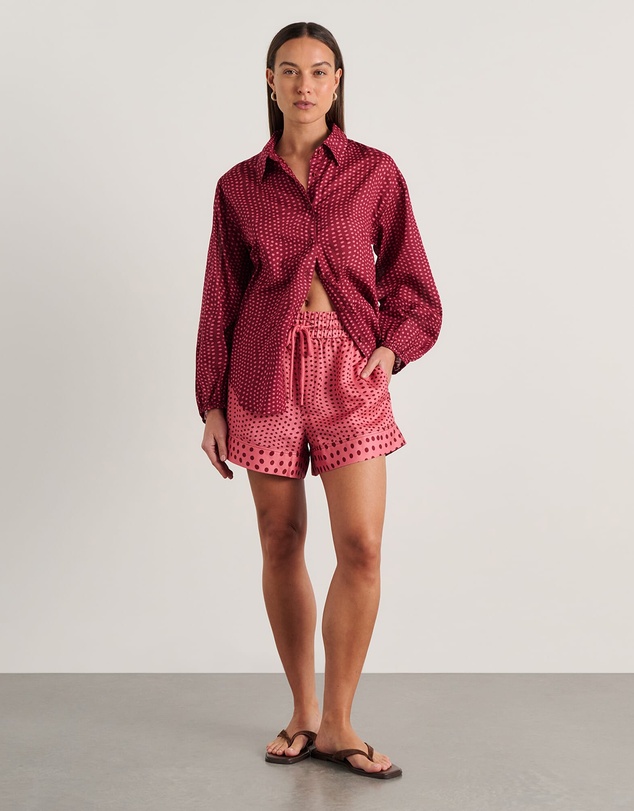 Jag - Ania Spot Long Sleeve Shirt