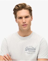 Superdry - Classic Vintage Logo Heritage Chest Tee