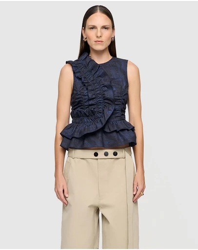 Clea - Juliette Ruffle Top