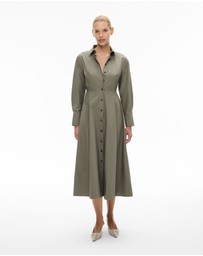 Witchery - Shirred Shirt Dress