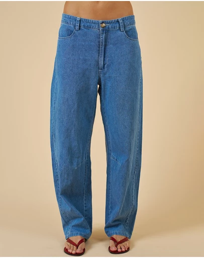 CAMIXA - Aosta Linen Barrel Pants