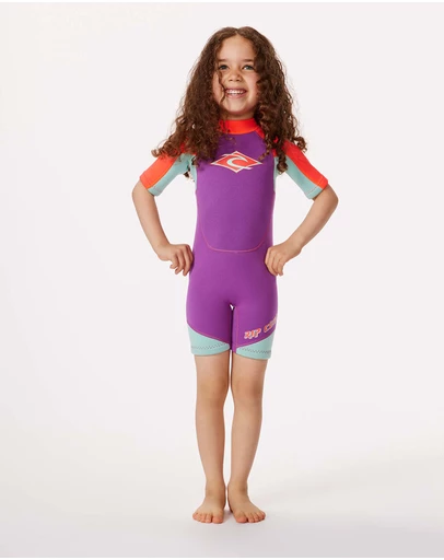 Rip Curl - Groms Omega Back Zip Springsuit Wetsuit
