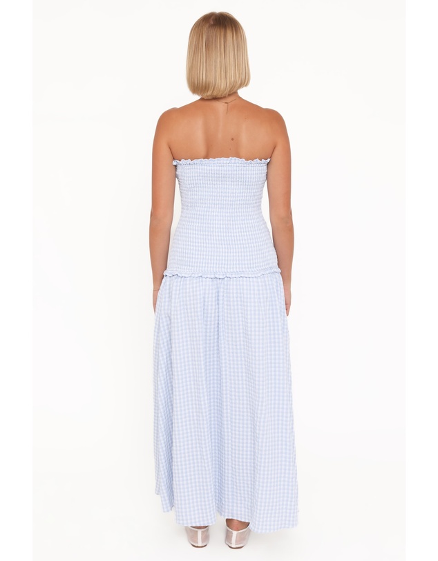 Petal & Pup - Parkway Maxi Dress - Blue Gingham