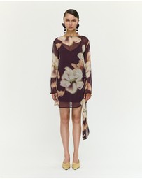 Staple the Label - Lula Tie Detail Mini Dress