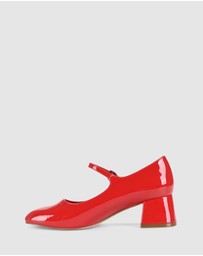 Verali - Kenna Mary Jane Block Heels