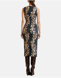 Cynthia Rowley - Sleeveless Bonded Midi Dress