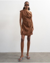 TOPSHOP - Cari Off Shoulder Mini Dress