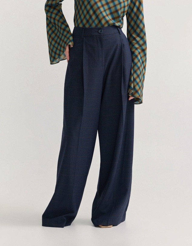 Oxford - Margot Checked Pants