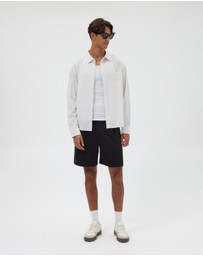 AERE - Ezra Pleated Shorts