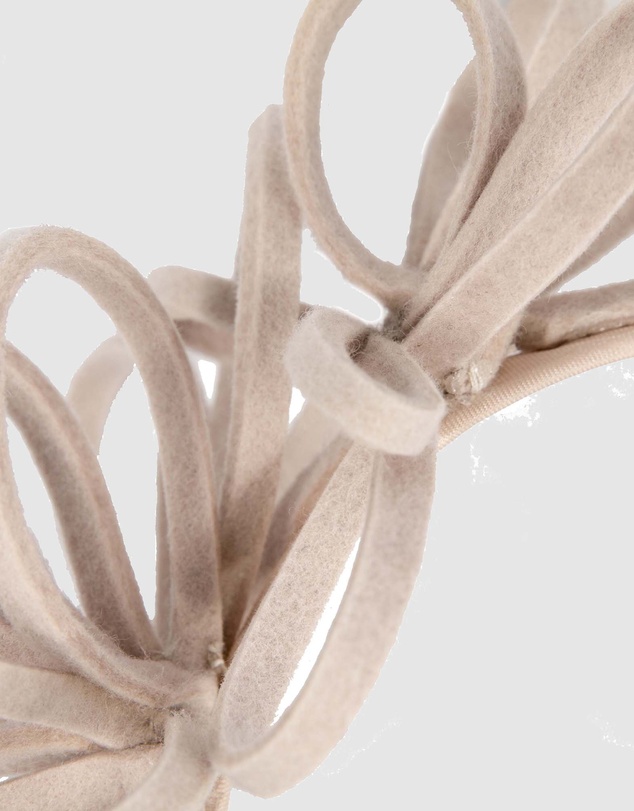 Max Alexander - Felt Nude Loops Fascinator