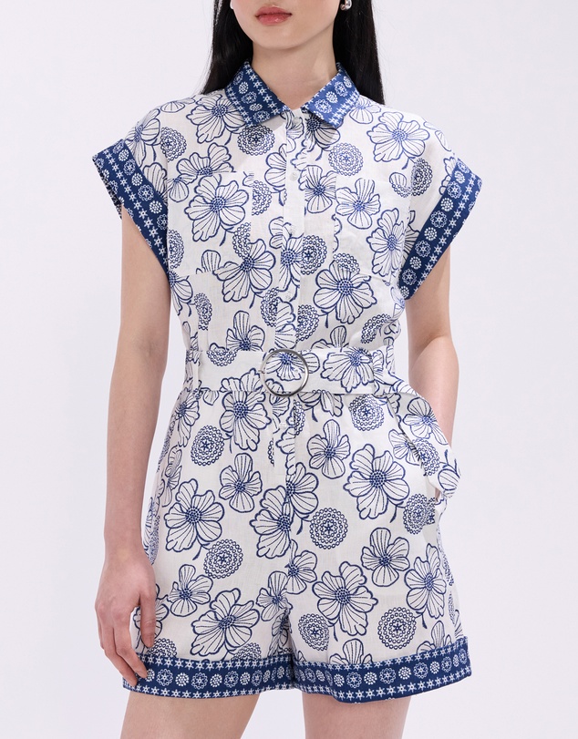 Marcs - Jackson Linen Playsuit