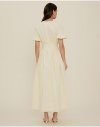 The Fated - Gallery Waisted Midi Dress