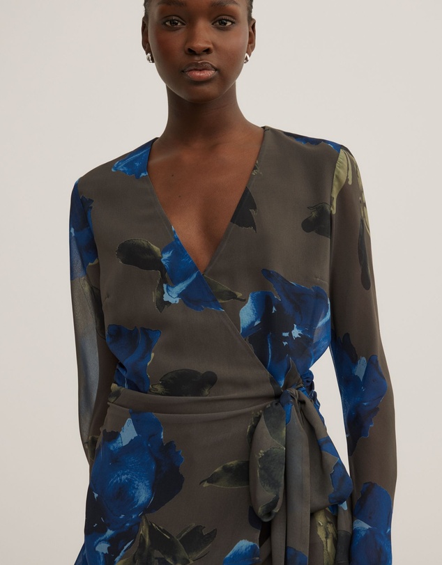 Witchery - Sheer Wrap Shirt