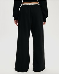 Cotton On Body Active - Active Raw Edge Wide Leg Sweatpants