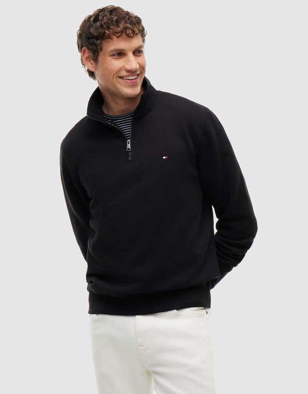 Tommy Hilfiger - Fleece Quarter-Zip Sweatshirt
