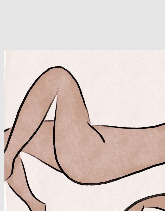 Inka Arthouse - Pink Nude by Henri Matisse Art Print