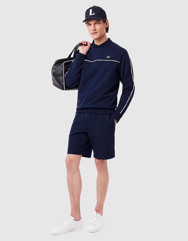 Lacoste - Tape Crew Neck Sweatshirt