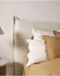 Aura Home - Chambray Mini Stripe Quilt Cover