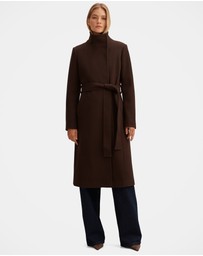Forever New - Phoebe Funnel Neck Coat