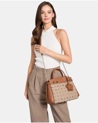 GUESS - Melinda Triple Compartment Satchel Bag