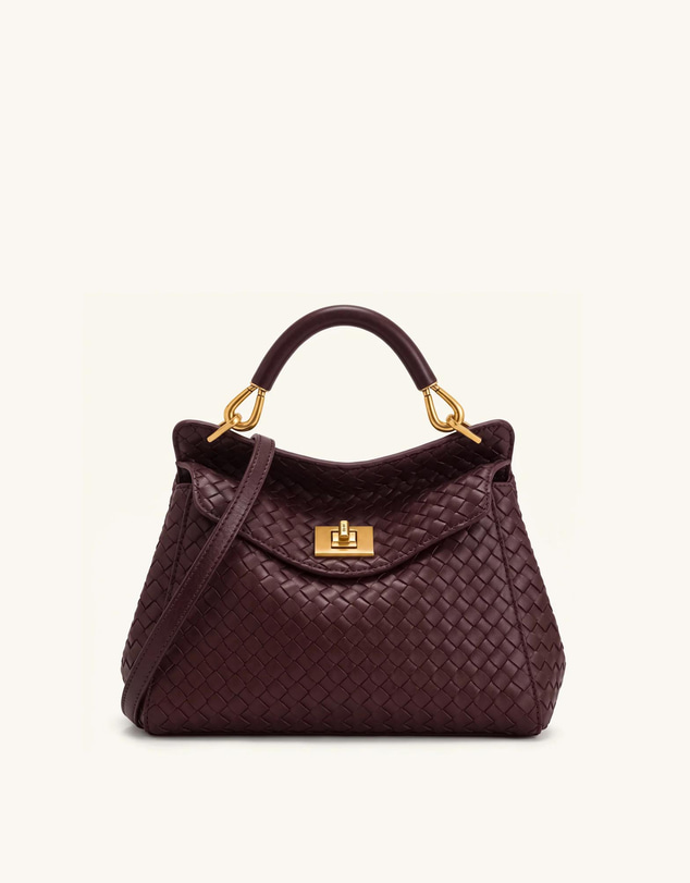 JW PEI - Lucia Classic Woven Top Handle Bag