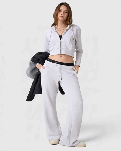 GUESS Jeans - GUESS JEANS Star Print Waffle Sweatpants