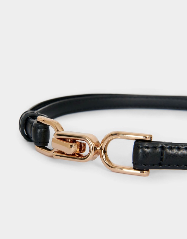 Forcast - Hennessy Leather Adjustable Belt