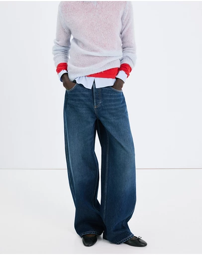 M.N.G - Mid-Rise Balloon Jeans