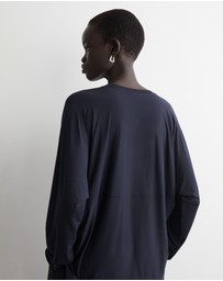 COS - Fluid Jersey Long-Sleeve Top