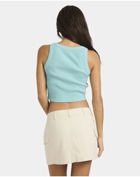 Billabong - Womens Hilary Cargo Denim Skirt