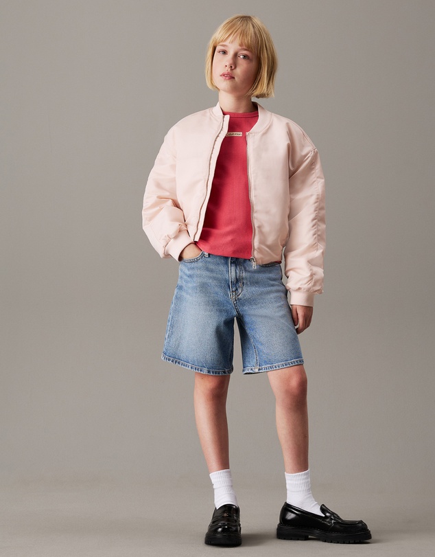 Calvin Klein Jeans - Girls Denim Bermuda Shorts