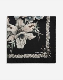 Calibre - Faded Floral Pocket Square
