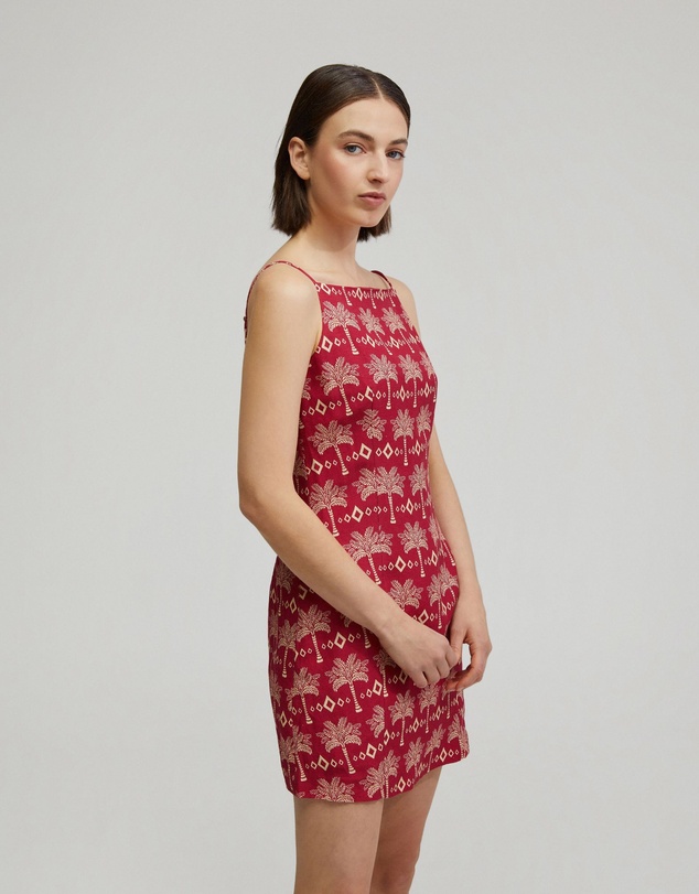 Oxford - Ebony Printed Mini Dress