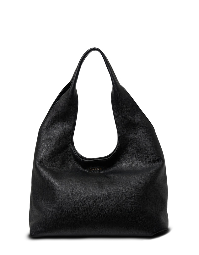 SABEN - Kip Shoulder Bag Black Lightly Milled