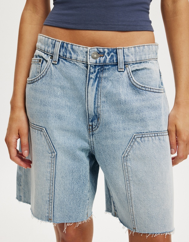 Cotton On - Relaxed Denim Short