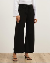 Atmos&Here - Bella Cuff Tab Pants