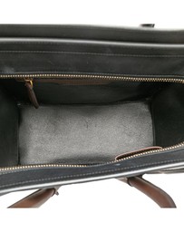 Pre-Loved by Azura Reborn - Pre-Loved Micro Tricolor Leather Luggage Tote