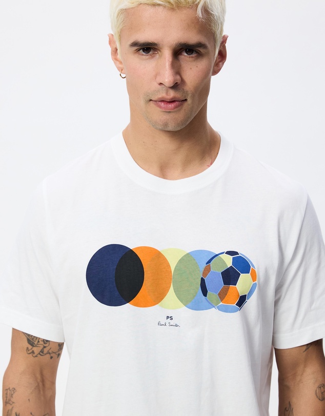 Paul Smith - Reg Fit SS T-Shirt Football