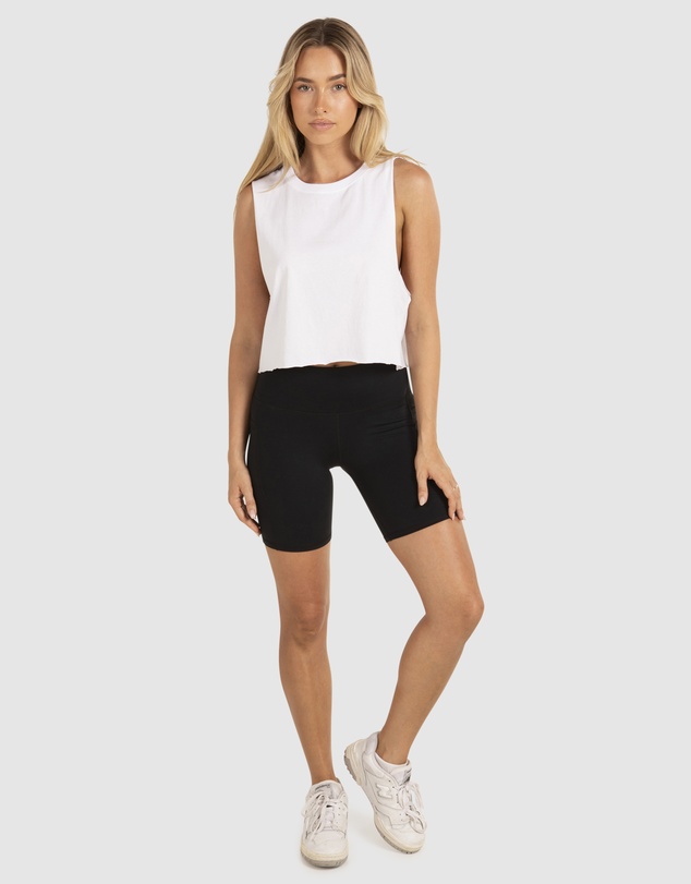 UNIT - UNIT Studio Ladies Crop Muscle Tee